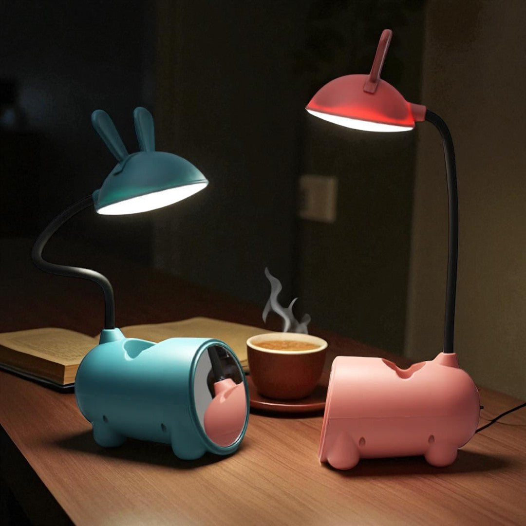 Lampka Biurkowa Królik LED | Sterowanie Dotykowe
