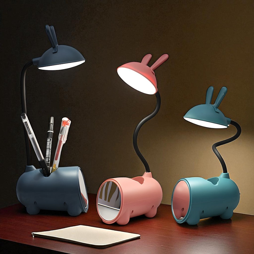 Lampka Biurkowa Królik LED | Sterowanie Dotykowe