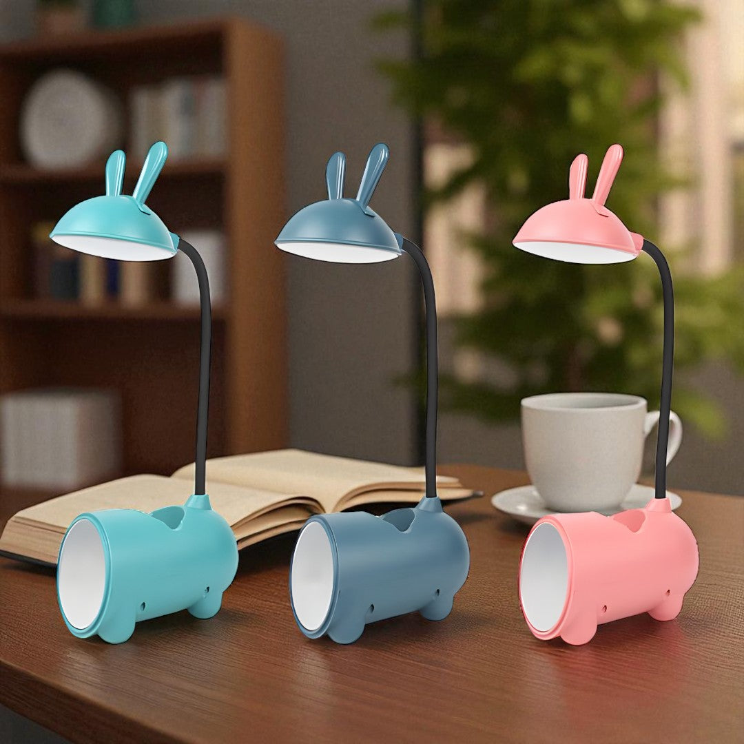 Lampka Biurkowa Królik LED | Sterowanie Dotykowe