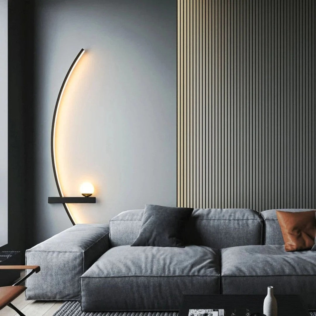 Zakrywiona Lampa Ścienna LED | Ścienna