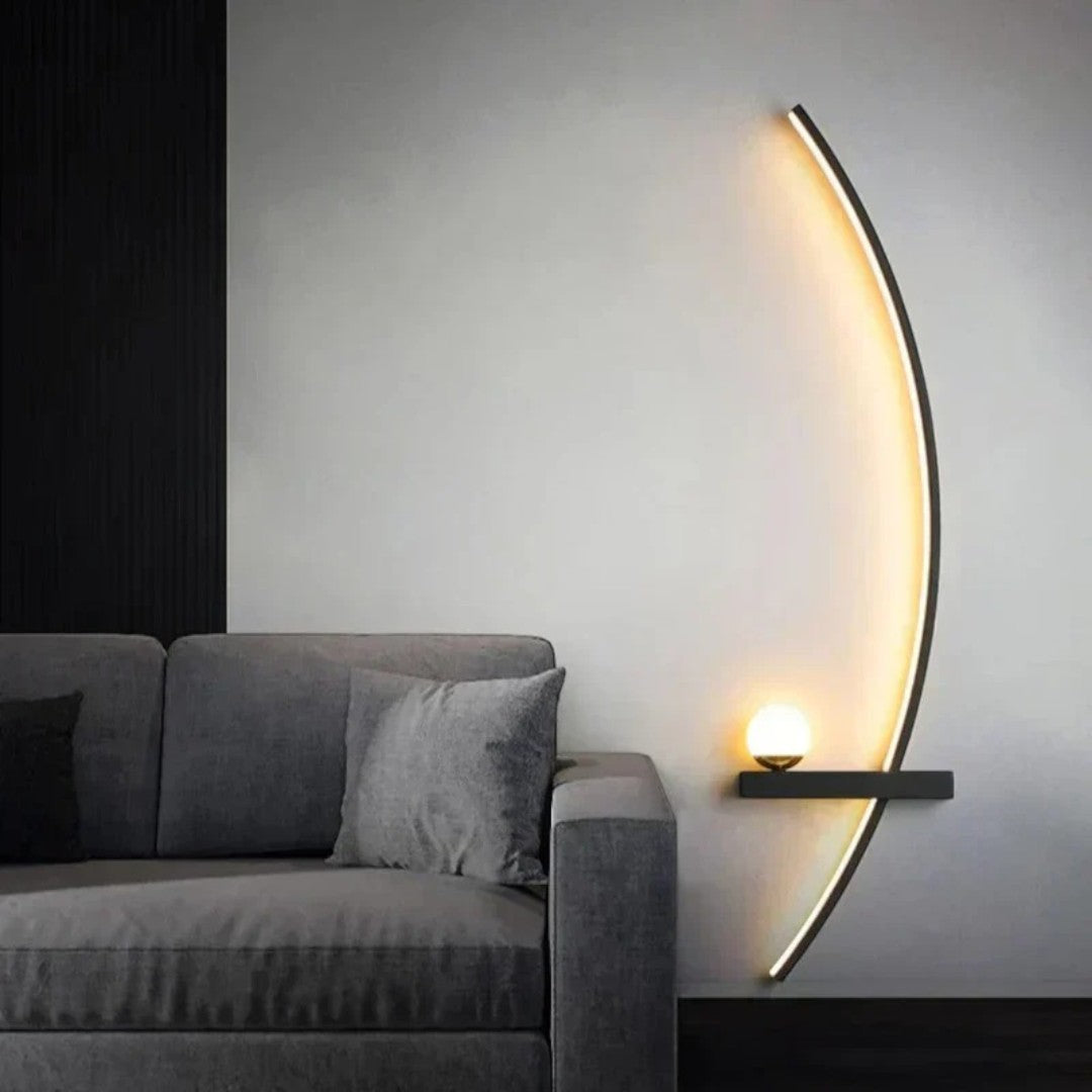 Zakrywiona Lampa Ścienna LED | Ścienna