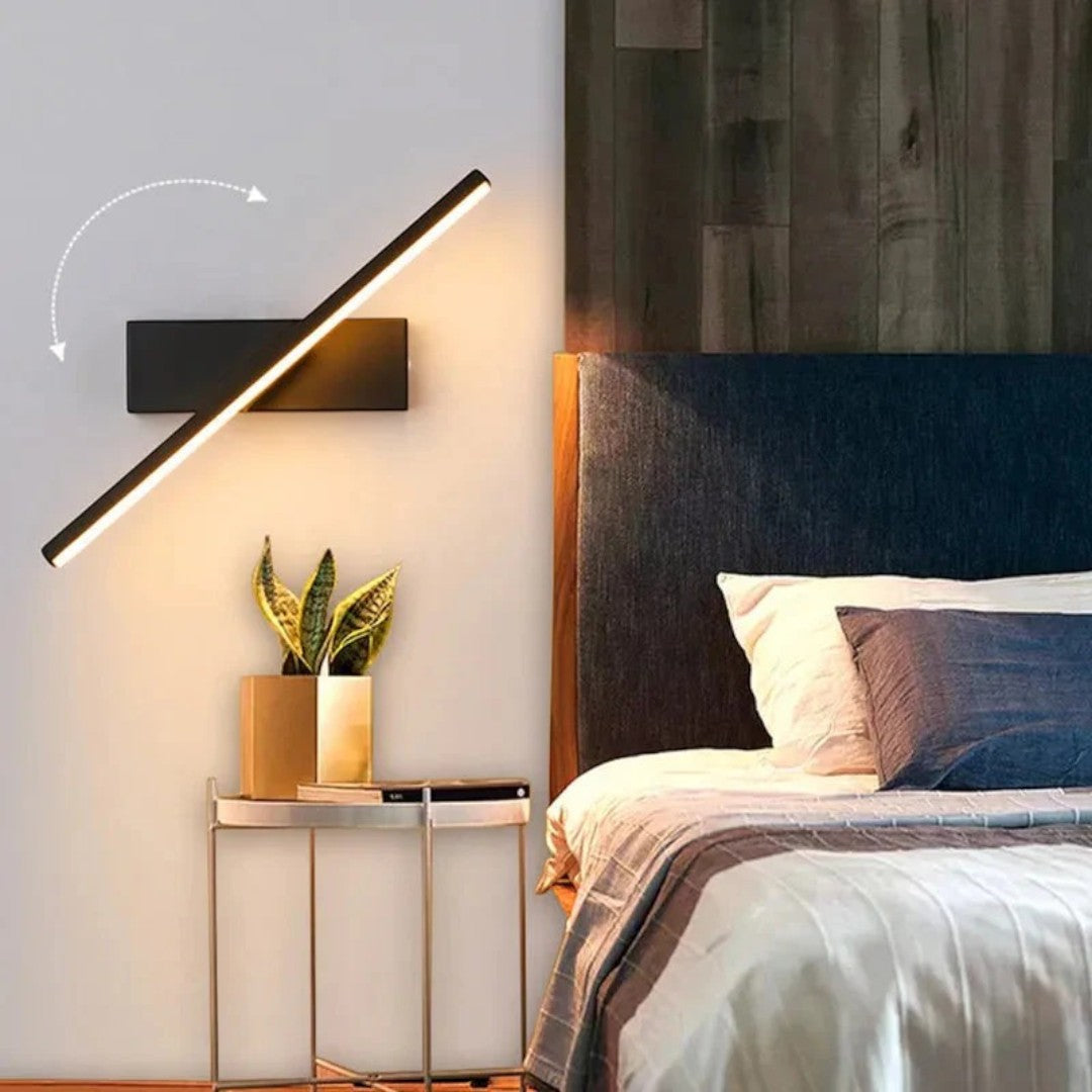 Nowoczesna Lampa Ścienna LED | Obracana