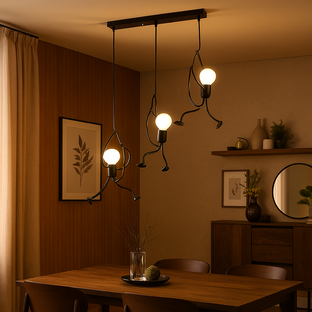 Lampa Wisząca W Stylu Retro Z Żelaza | Żelazny Design