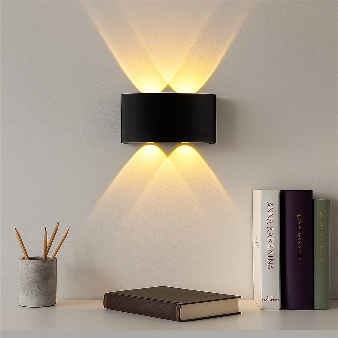 Lampa ścienna LED | Do użytku wewnątrz i na zewnątrz