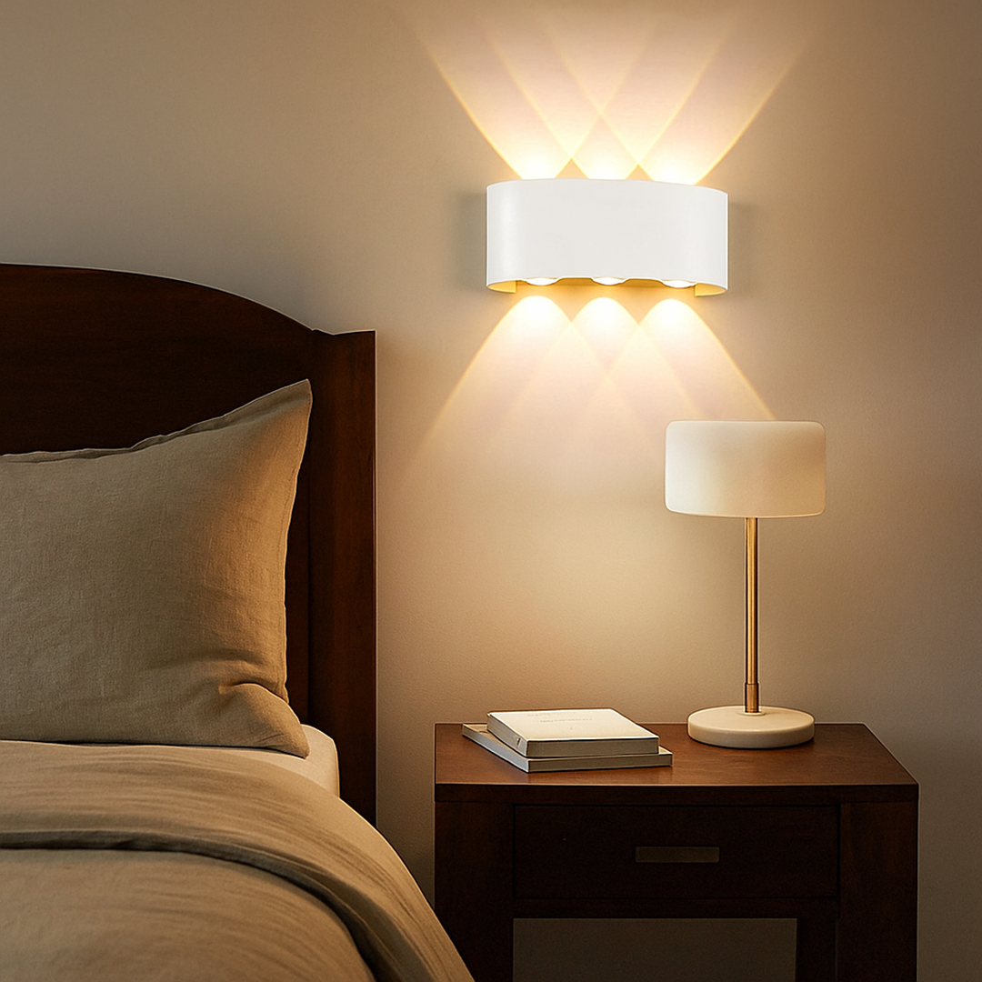Lampa ścienna LED | Do użytku wewnątrz i na zewnątrz