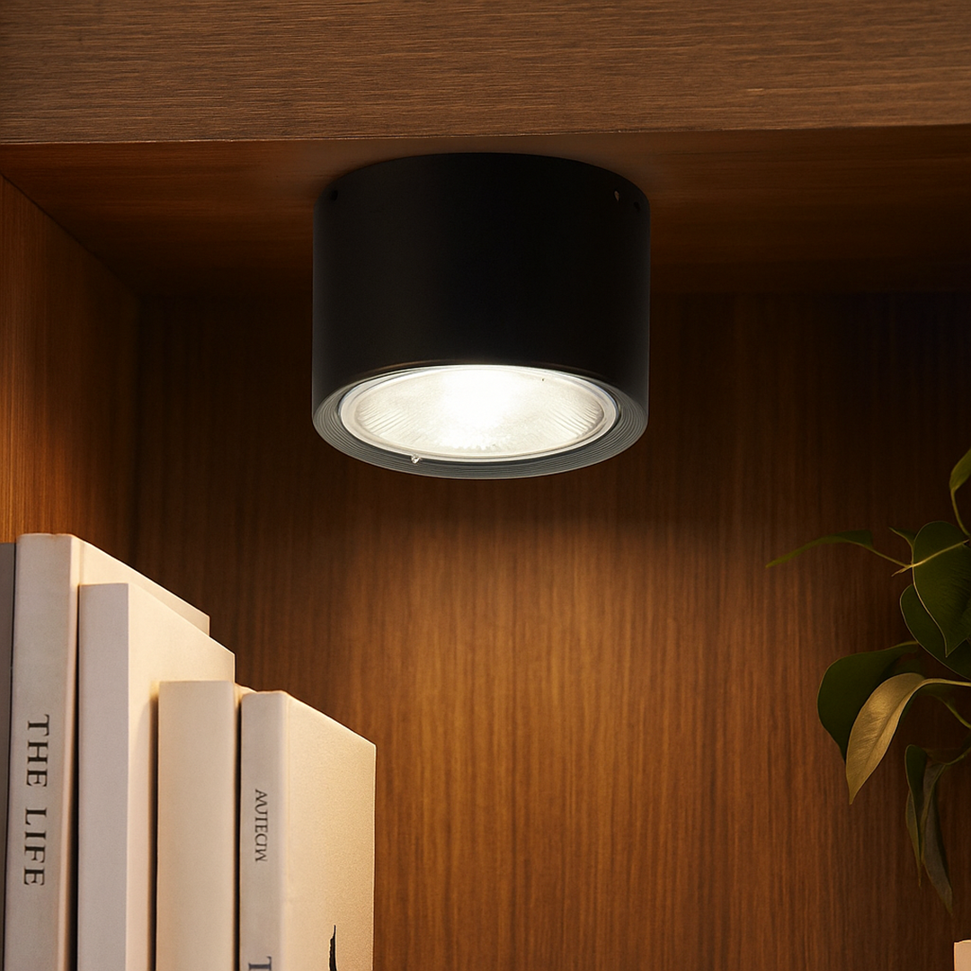 Nordycka Lampa Sufitowa LED | Reflektor Cylinder