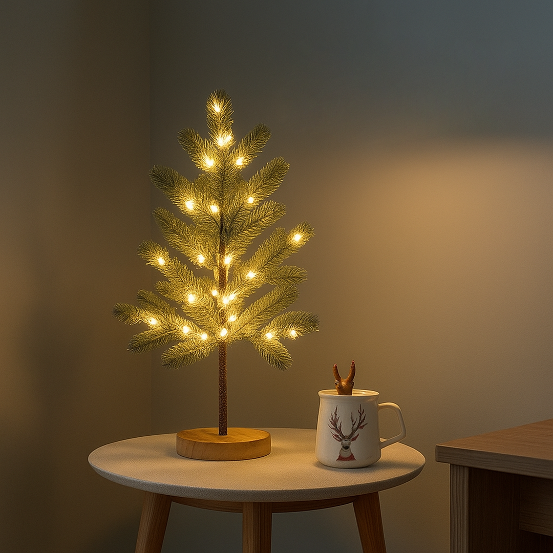 Lampka Nocna Choinka | Symulacja Dekoracyjna