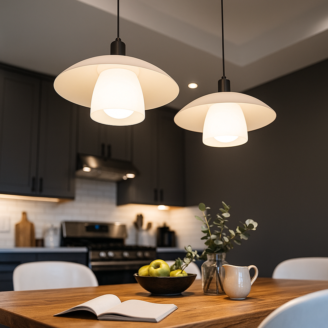 Nowoczesne Lampy Wiszące Z Krzywiznami | Nowoczesne Przestrzenie