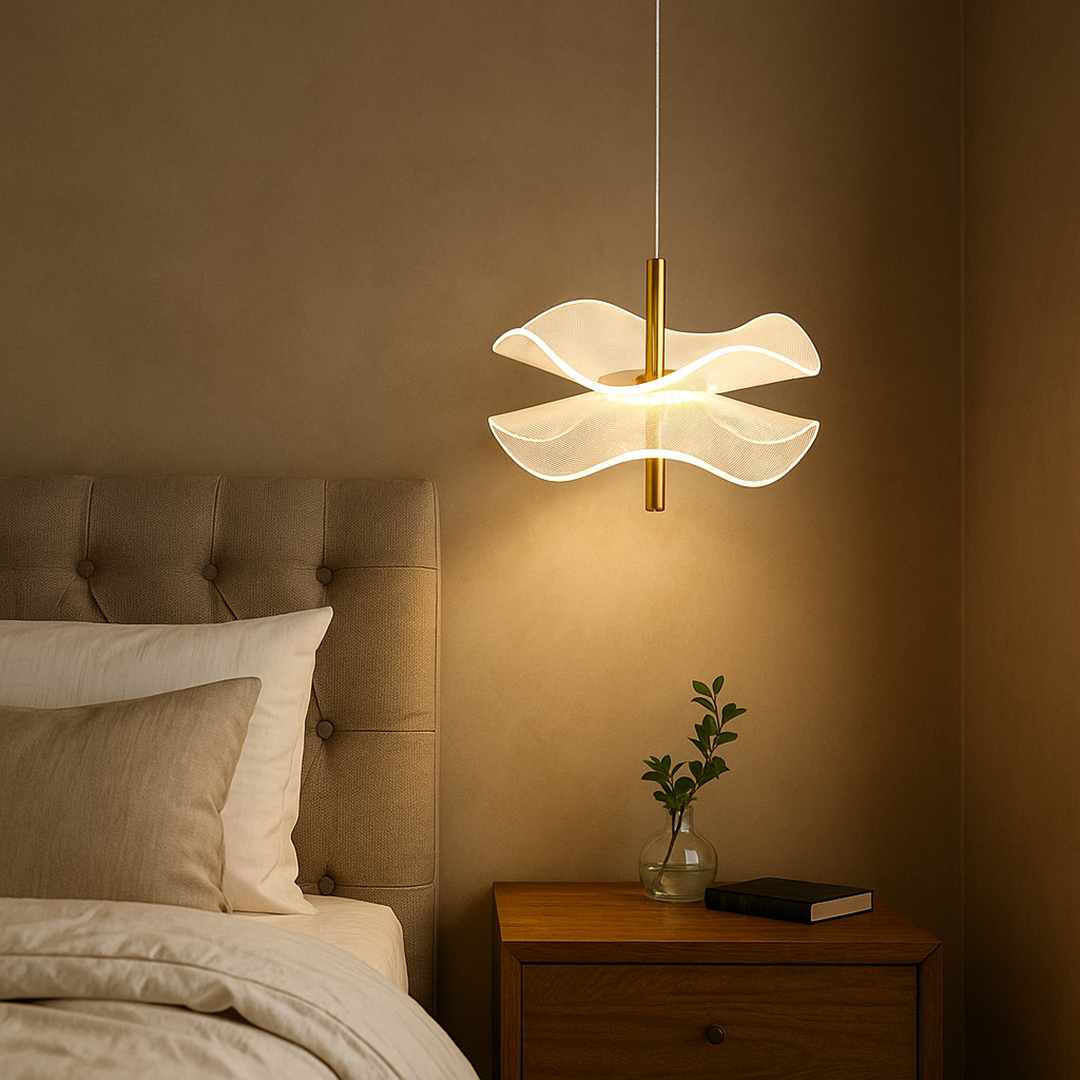 Nordycka Lampa Wisząca LED | Jadalnia