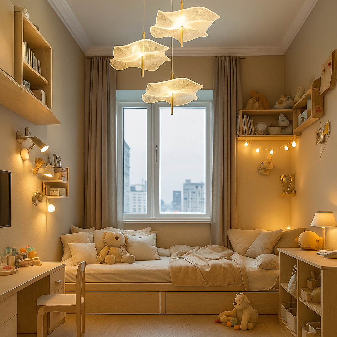 Nordycka Lampa Wisząca LED | Jadalnia