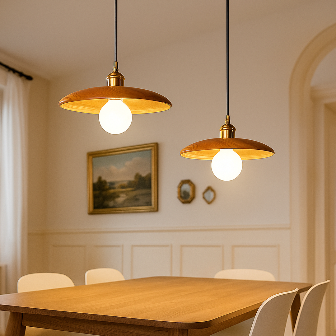 Lampa Sufitowa W Stylu Japandi | Nowoczesna