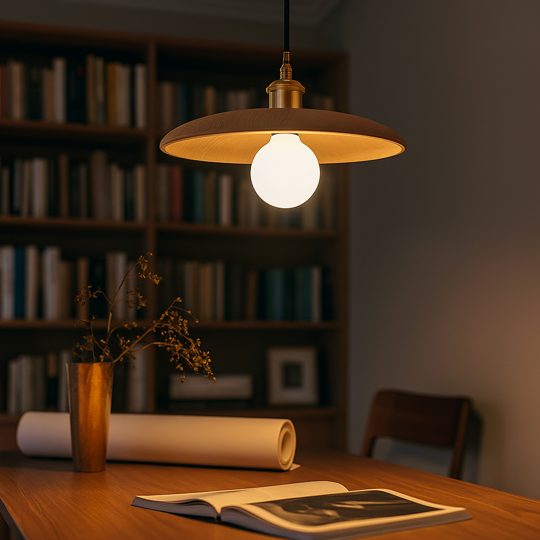 Lampa Sufitowa W Stylu Japandi | Nowoczesna