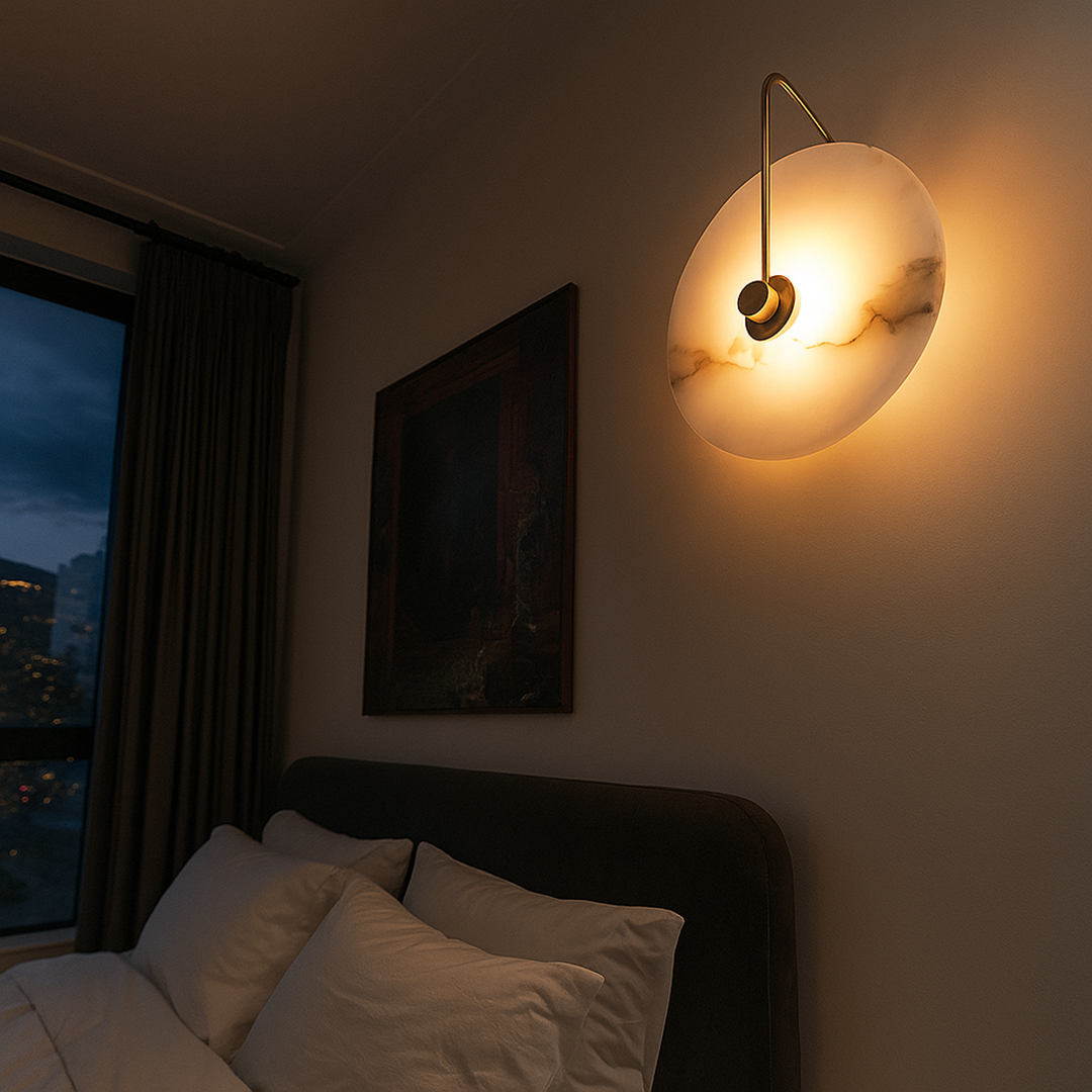 Nowoczesna Lampa Ścienna LED | Do Sypialni