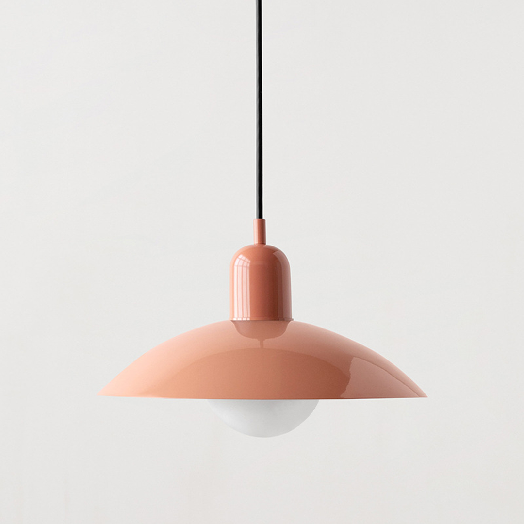 Lampa Wisząca Bauhaus Z Kloszem Typu Kopuła