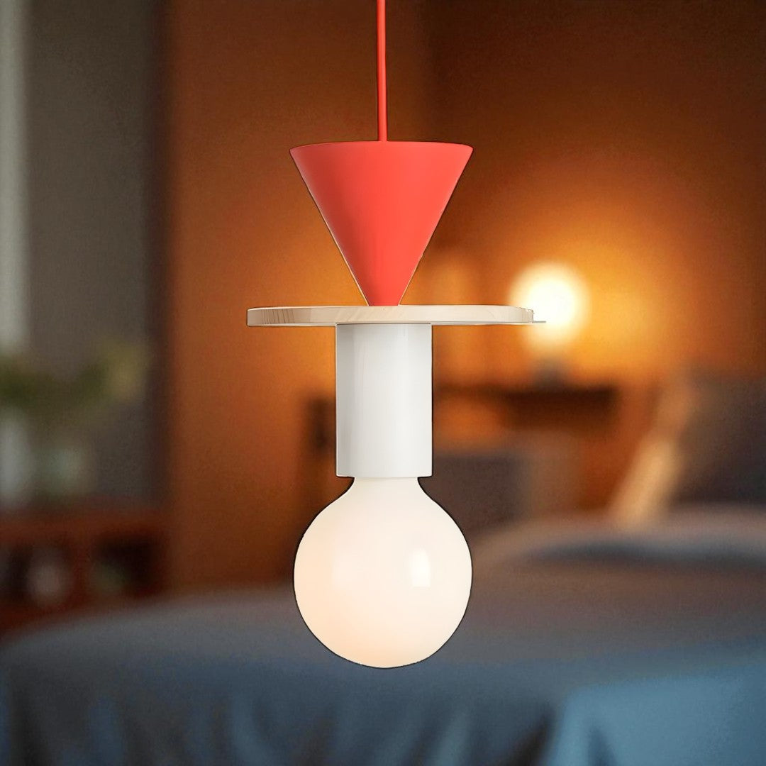 Geometryczny Żyrandol | Lampa Sufitowa LED