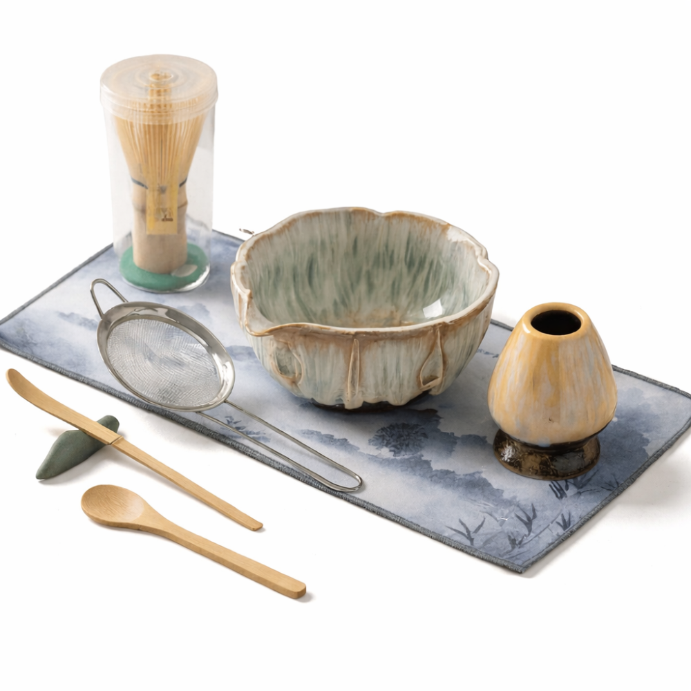 Zestaw do Matcha 8-Elementowy z Czarką 550 ml