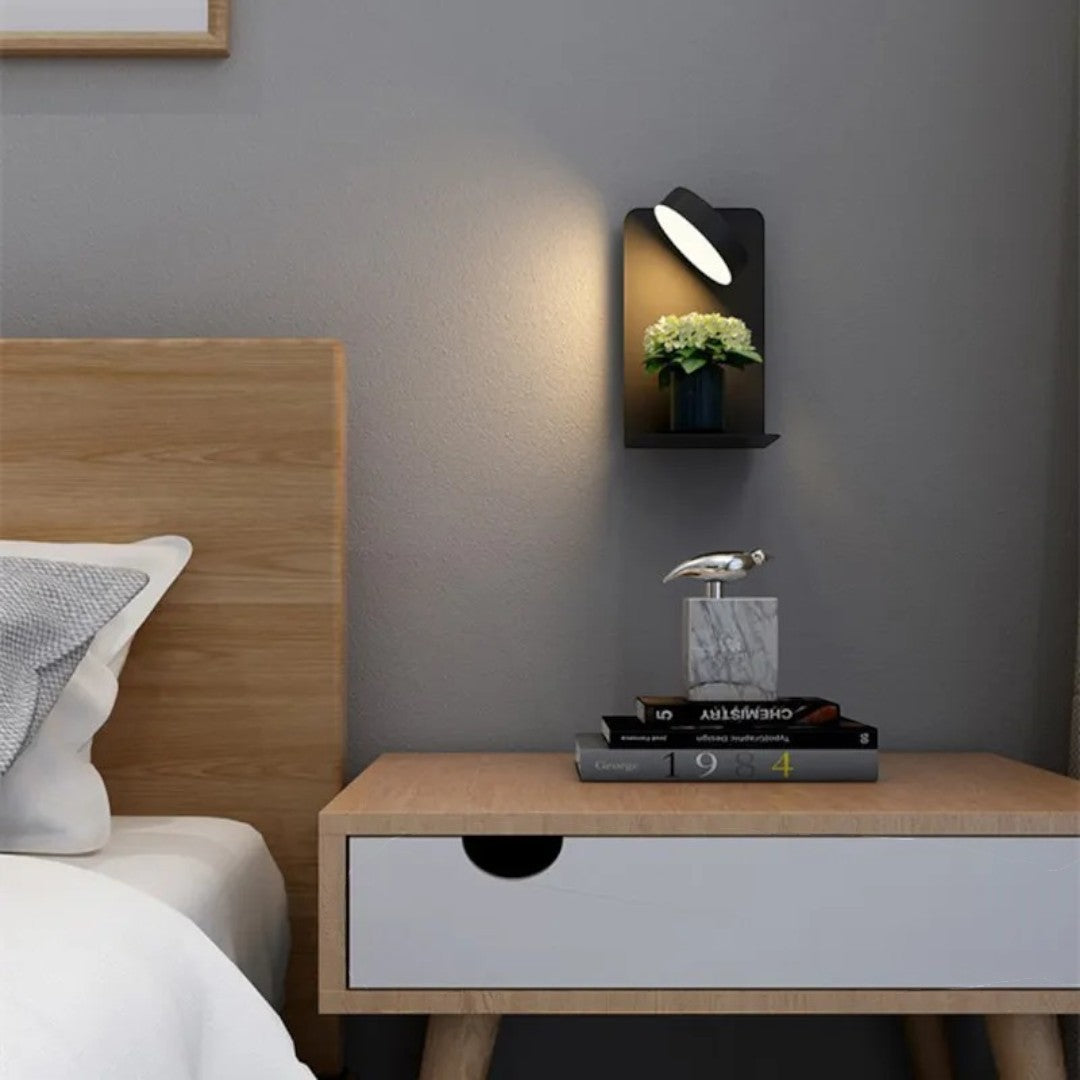 Nowoczesna Lampa Nocna Ścienna | Przy Łóżku