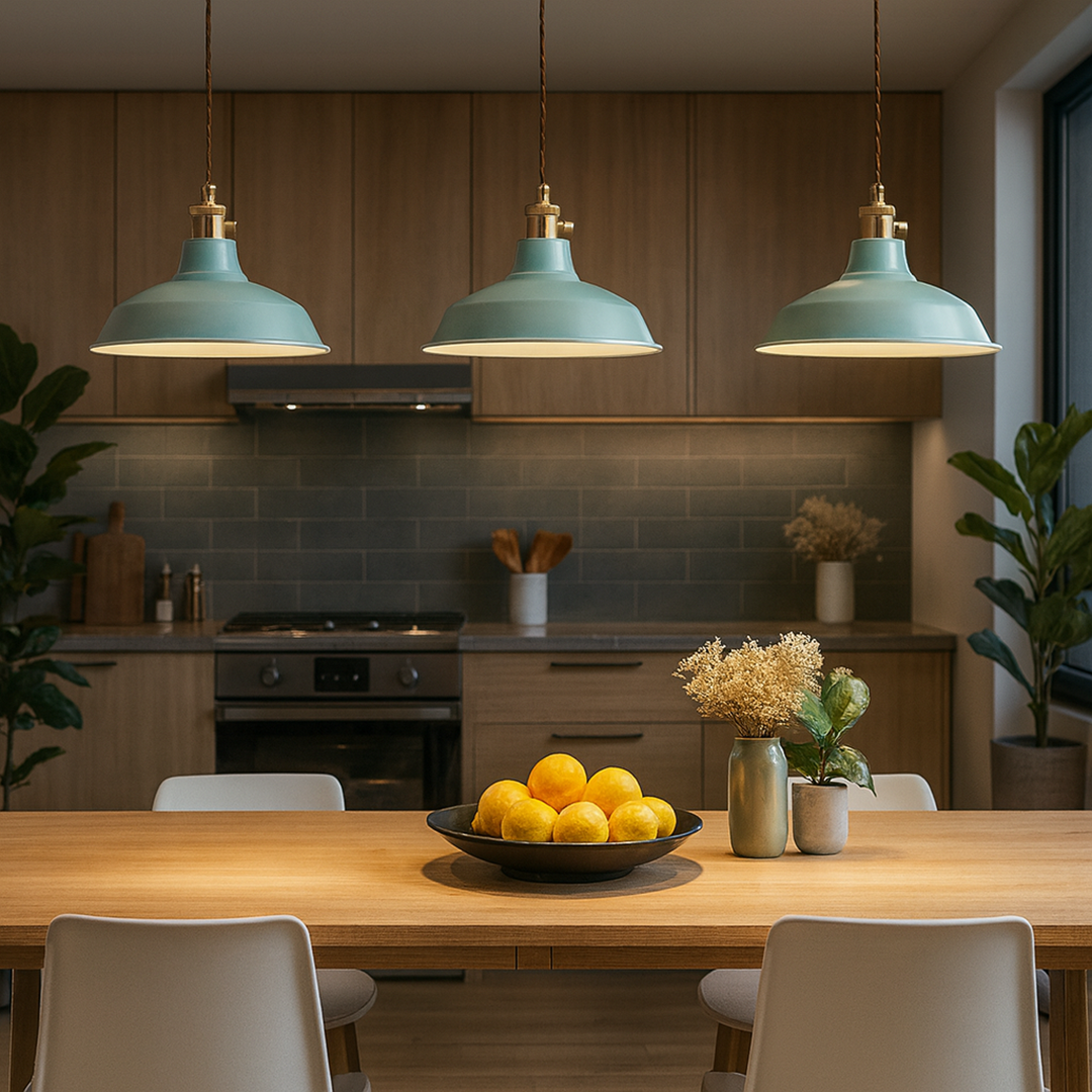Industrialna Lampa Wisząca | Kolorowa