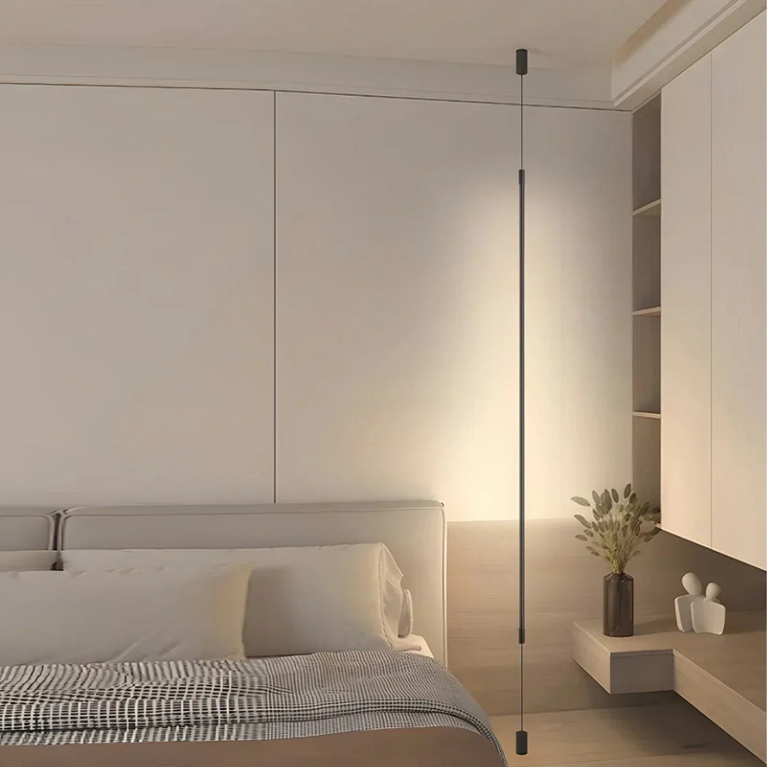 Architektoniczna stożkowa lampa podłogowa