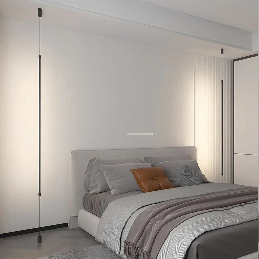 Architektoniczna stożkowa lampa podłogowa