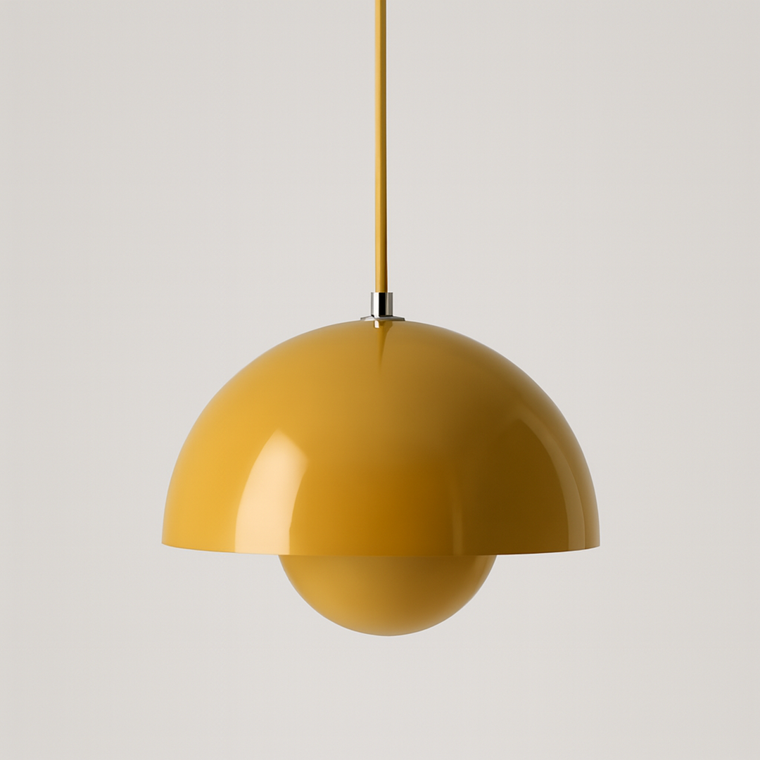 Skandynawska Lampa Wisząca LED | Luksusowy Akcent