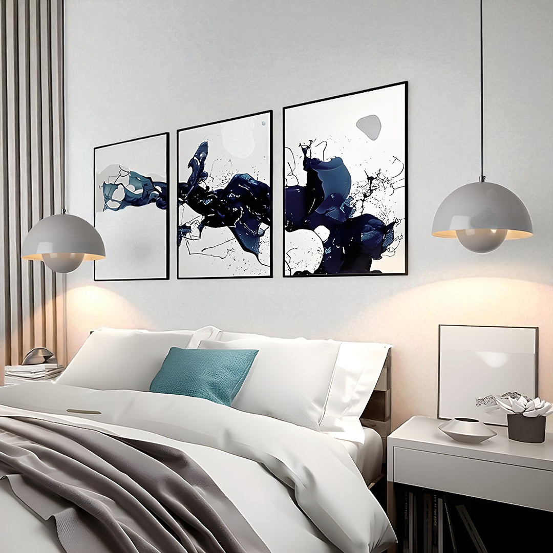 Skandynawska Lampa Wisząca LED | Luksusowy Akcent