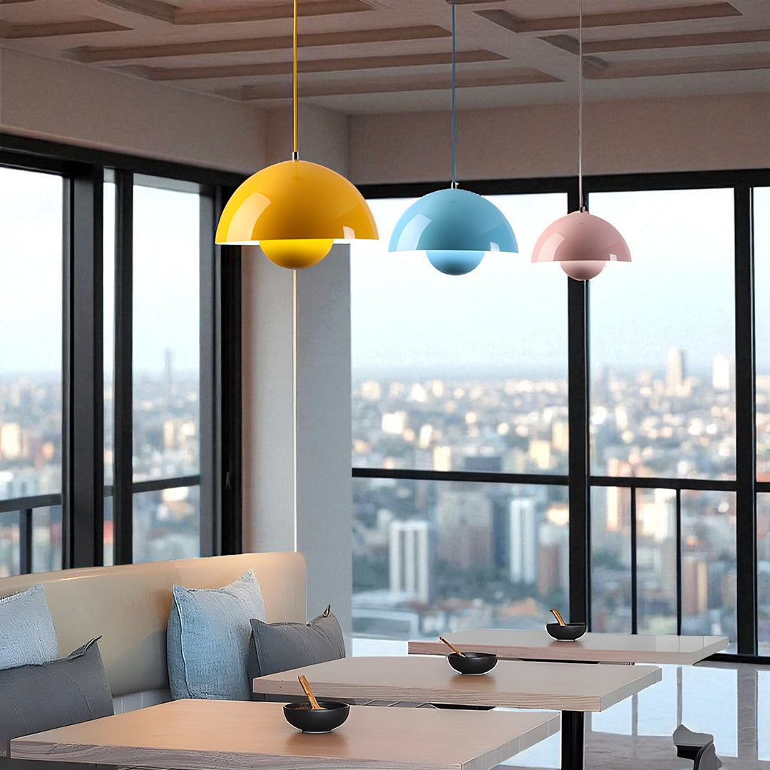 Skandynawska Lampa Wisząca LED | Luksusowy Akcent