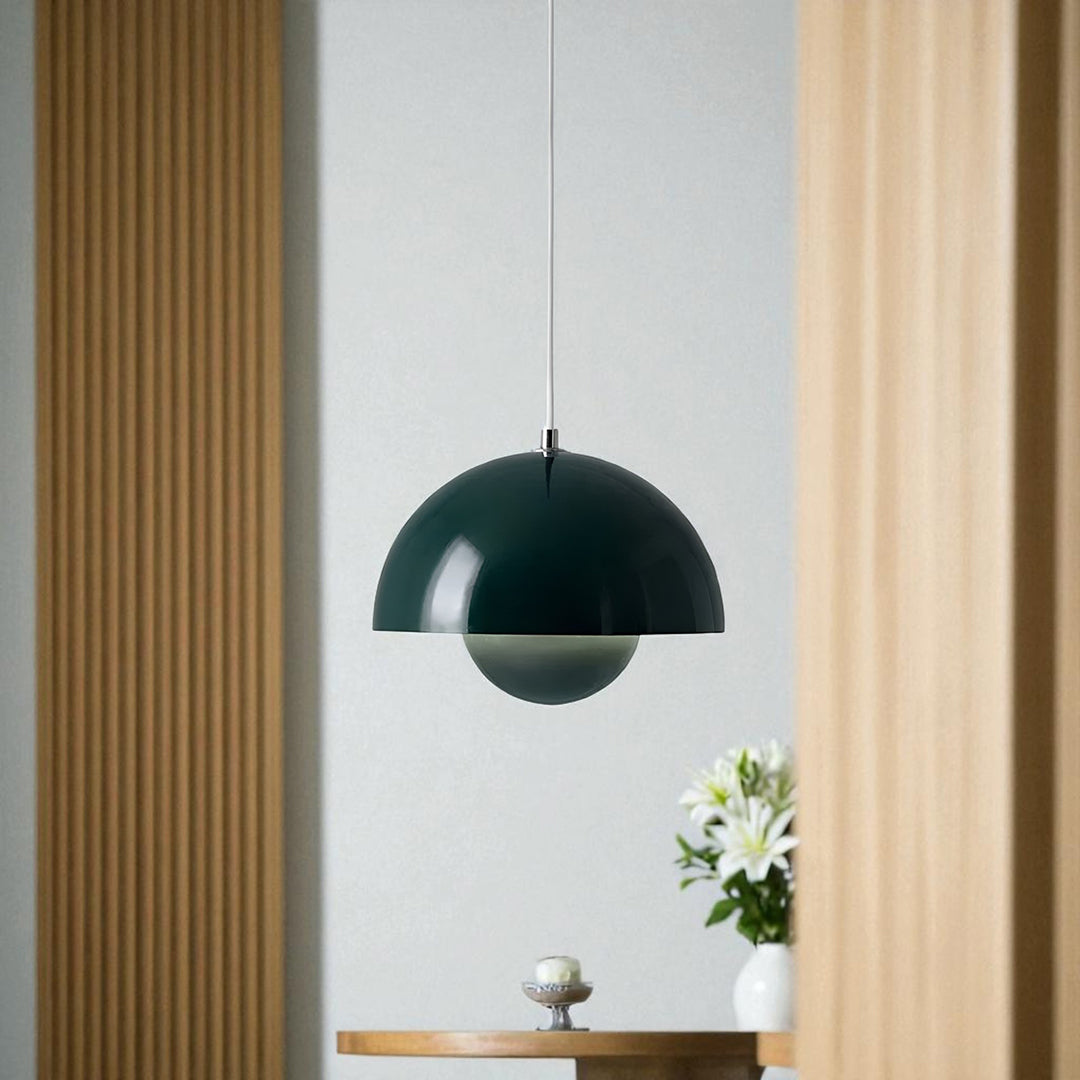 Duńska Lampa Wisząca | Kwiatowa Głowa Design