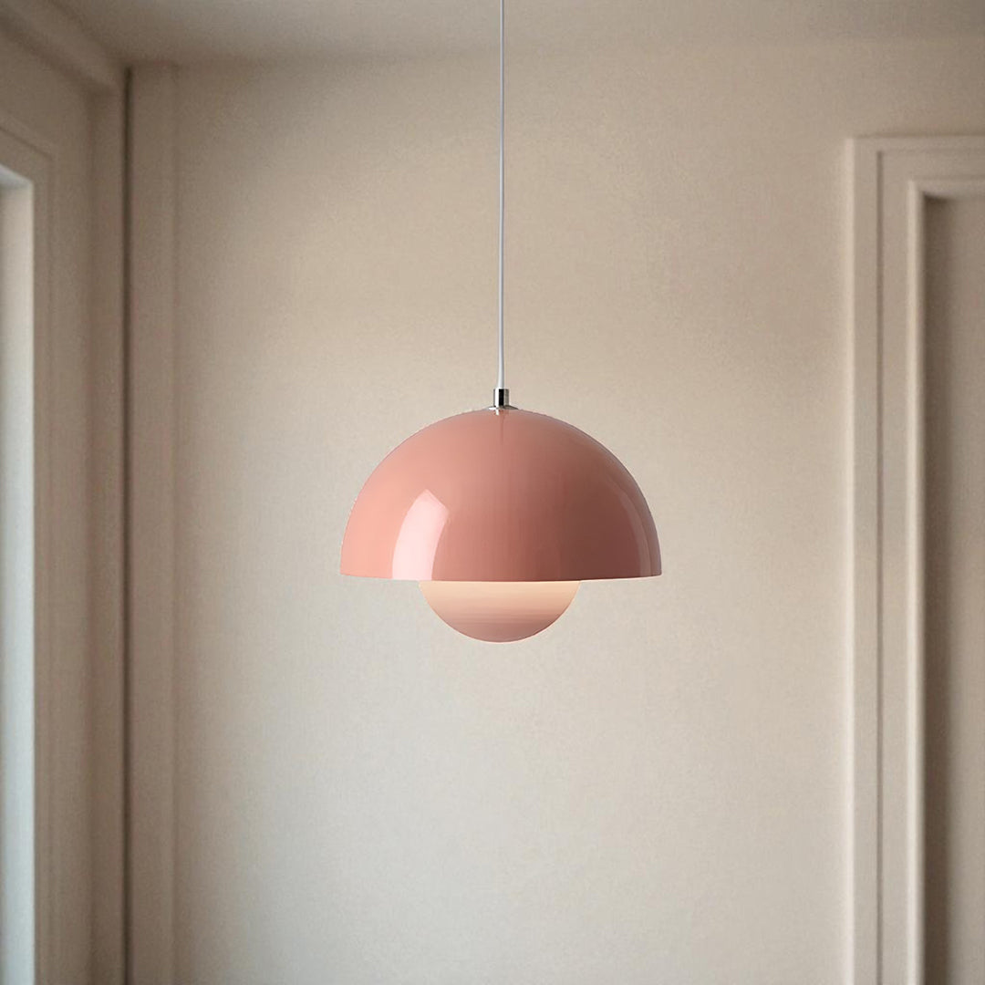 Duńska Lampa Wisząca | Kwiatowa Głowa Design
