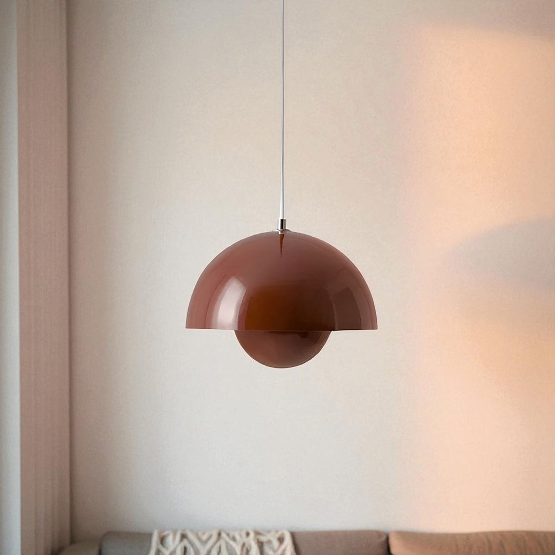 Duńska Lampa Wisząca | Kwiatowa Głowa Design