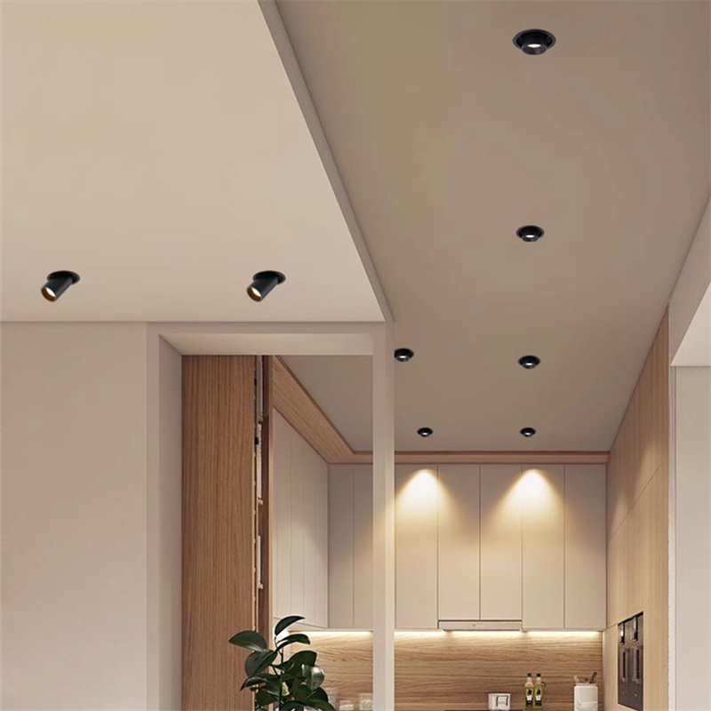 Oprawa Wpuszczana LED 10, 12 lub 18 W z Aluminium, Barwa do Wyboru