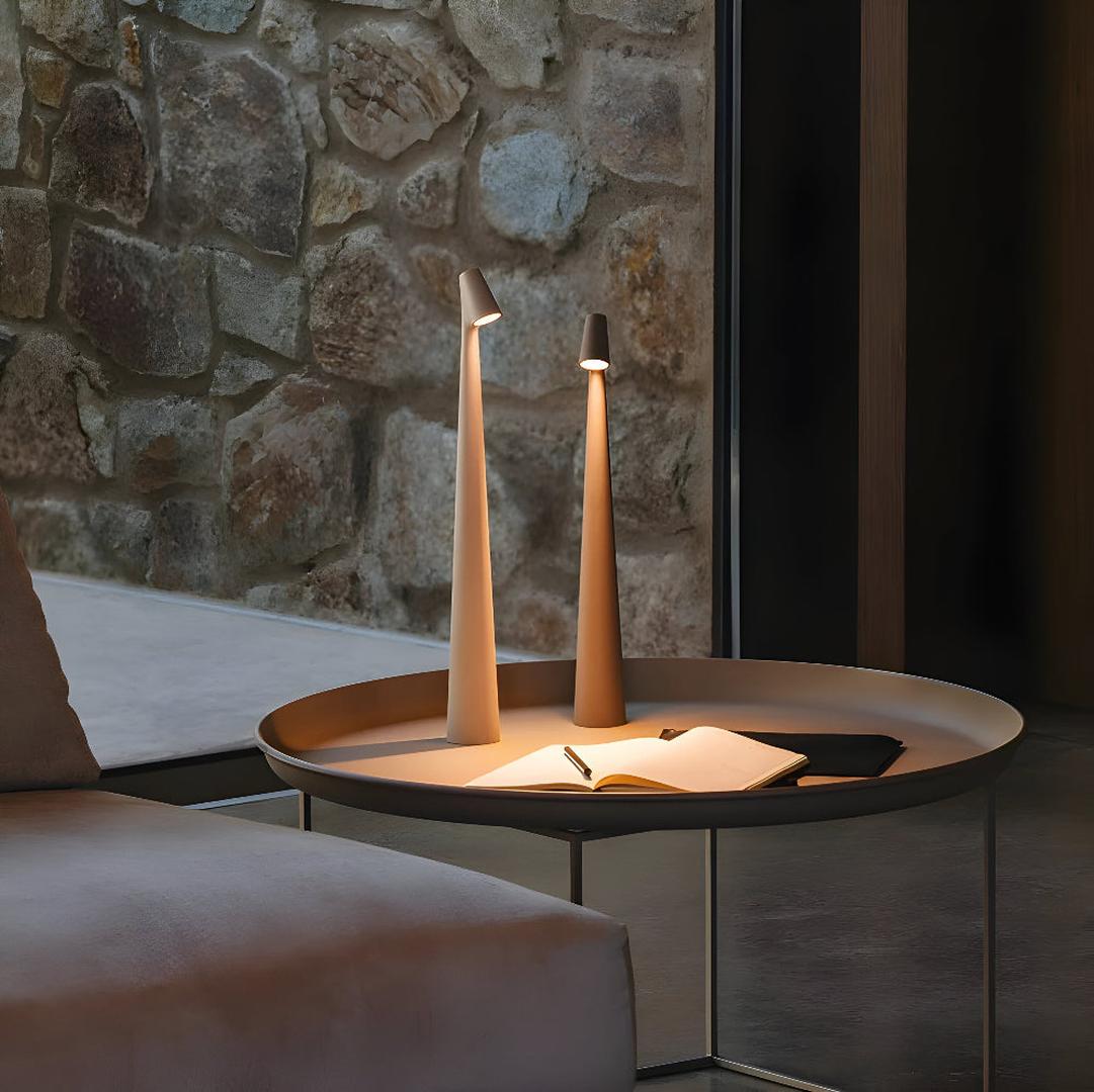 Bezprzewodowa Lampa Stołowa LED | Regulowana