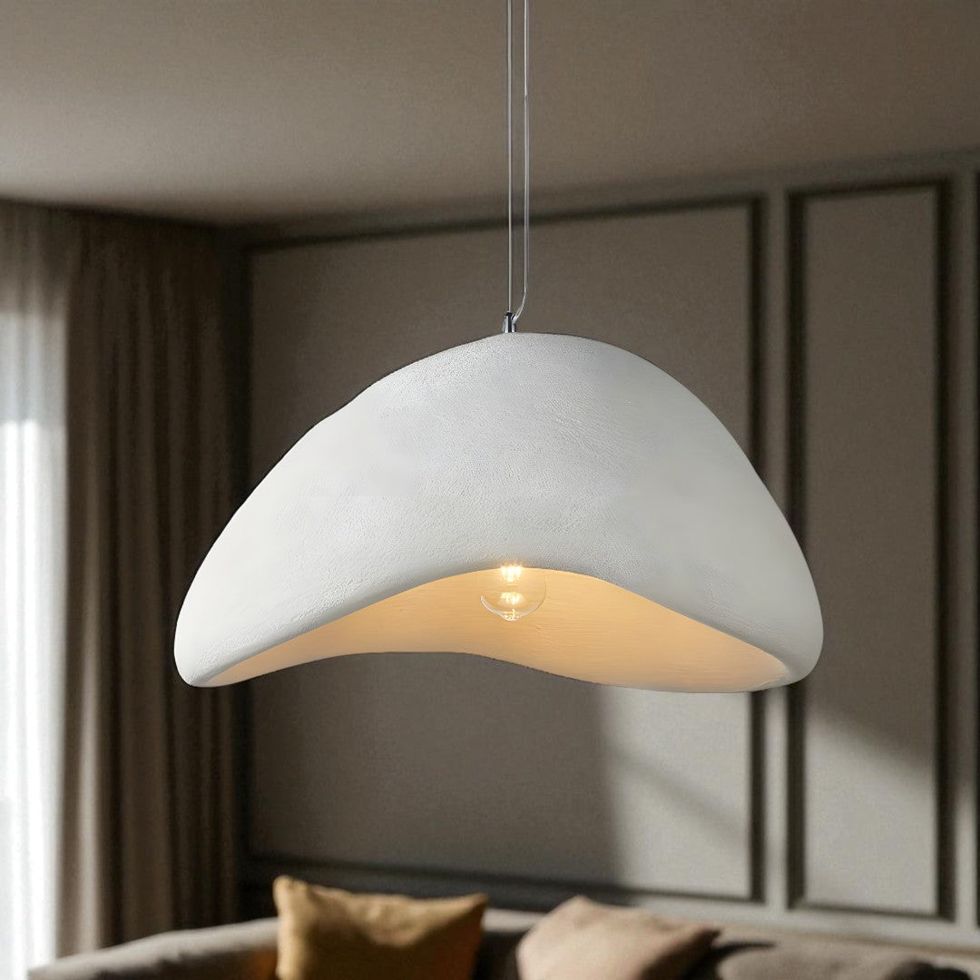 Lampa Wisząca W Stylu Japońskim | Kształt Kokonu
