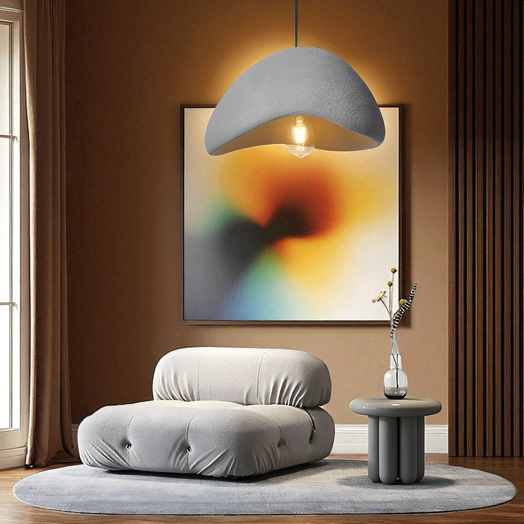 Lampa Wisząca W Stylu Japońskim | Kształt Kokonu