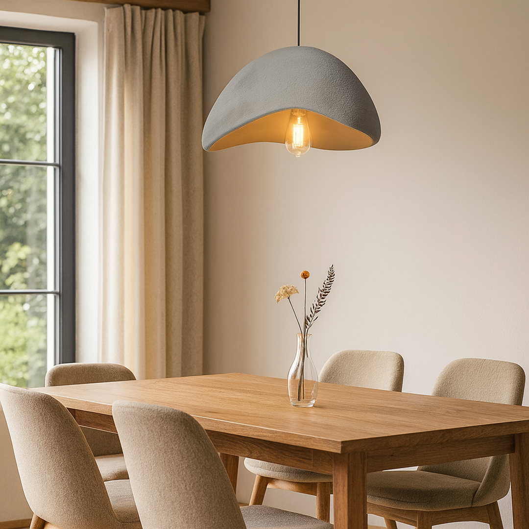 Lampa Wisząca W Stylu Japońskim | Kształt Kokonu