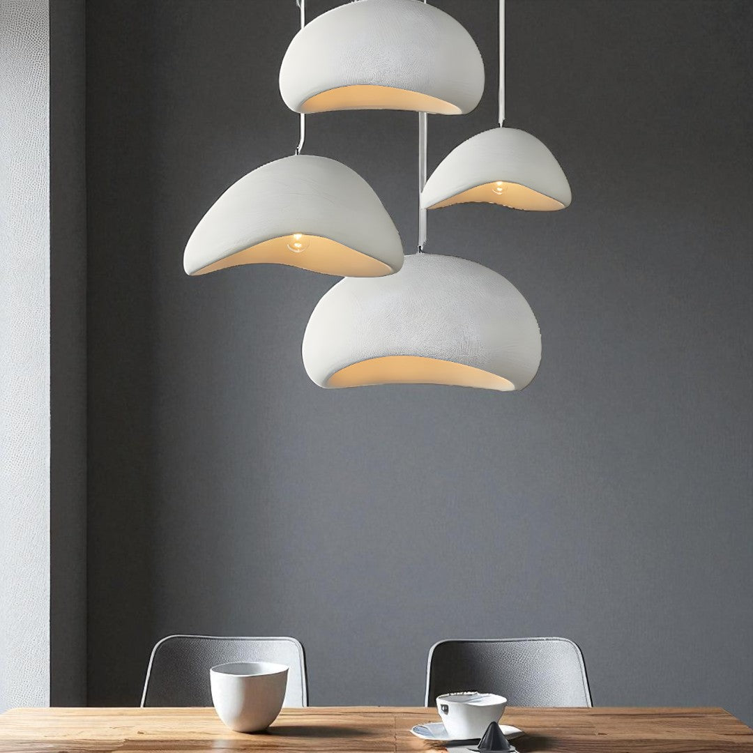 Lampa Wisząca W Stylu Japońskim | Kształt Kokonu