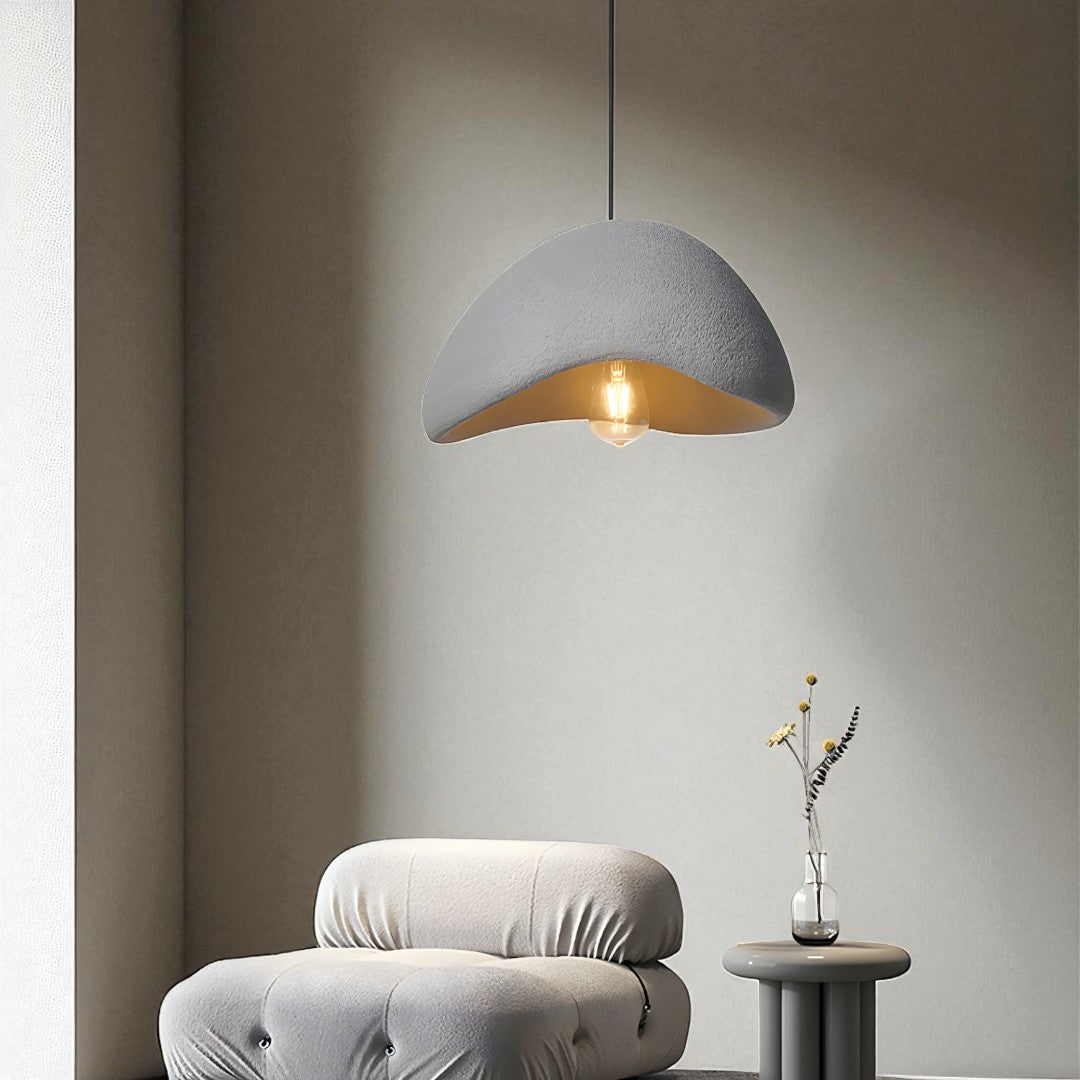 Lampa Wisząca W Stylu Japońskim | Kształt Kokonu