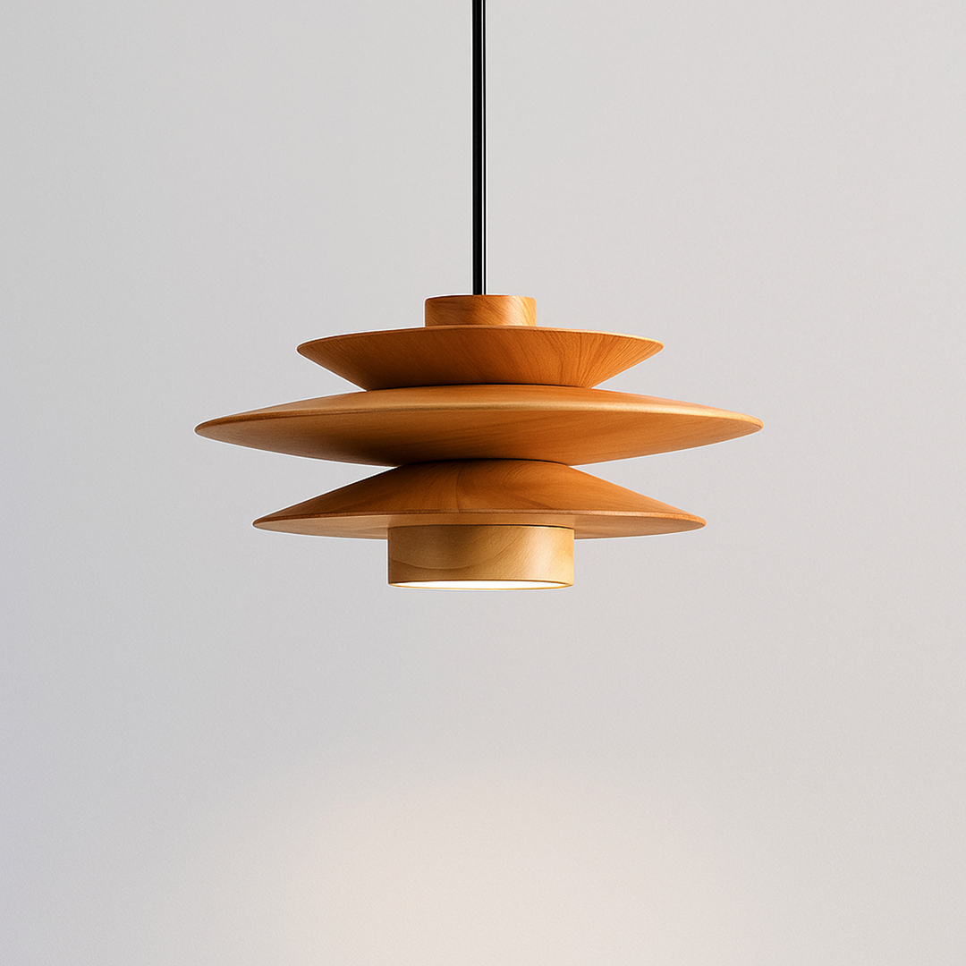 Nowoczesna Lampa Wisząca Z Żywicy | Nastrojowe Światło