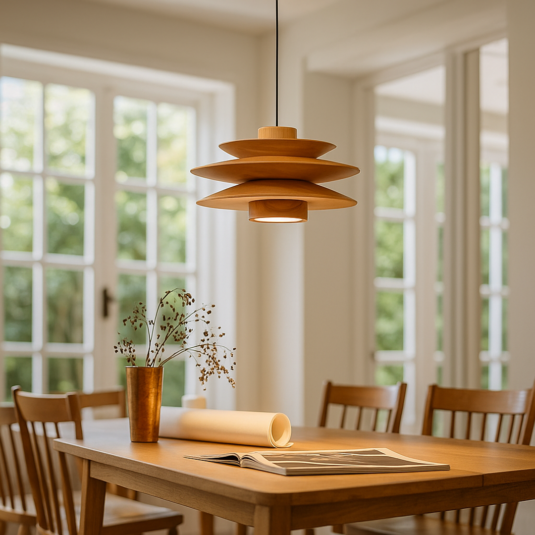 Nowoczesna Lampa Wisząca Z Żywicy | Nastrojowe Światło