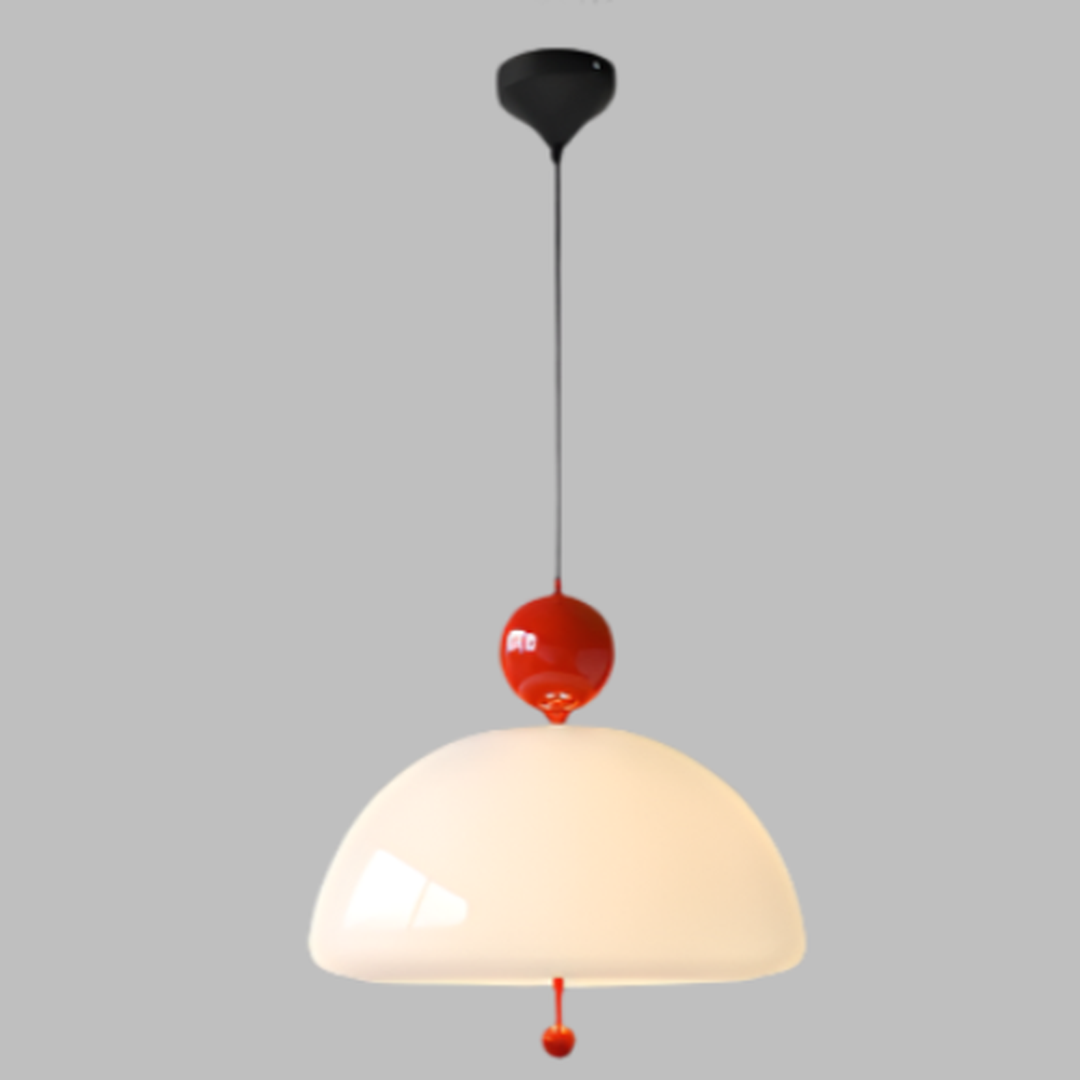 Francuska Lampa Wisząca Retro W Stylu Vintage