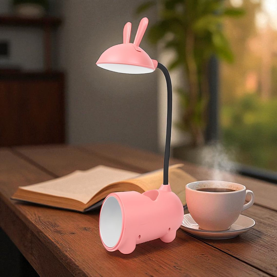 Lampka Biurkowa Królik LED | Sterowanie Dotykowe