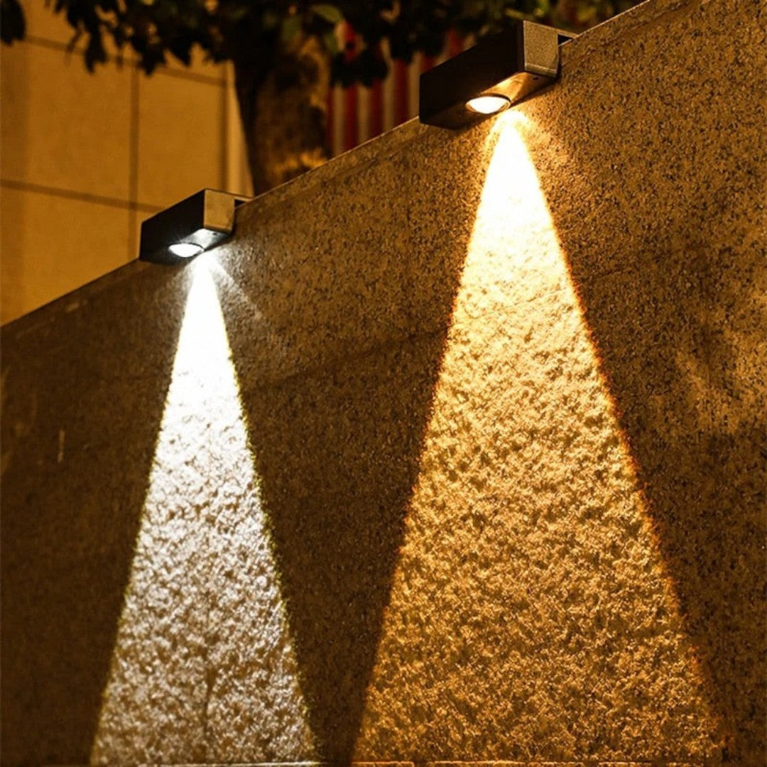 Solarne Lampy Ścienne Na Zewnątrz | Ogród
