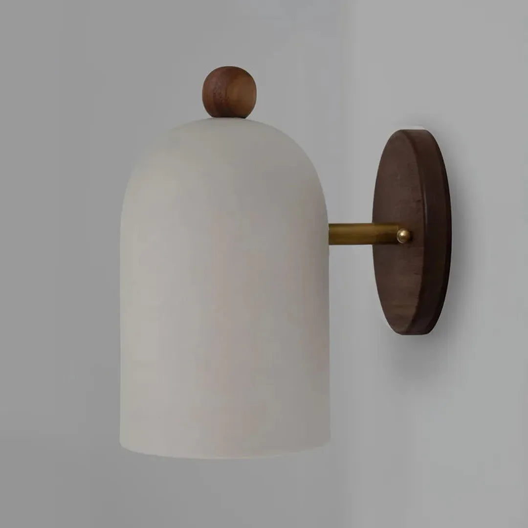 Kinkiet Home Wabi-sabi | Wykończenie W Kolorze Orzecha Włoskiego