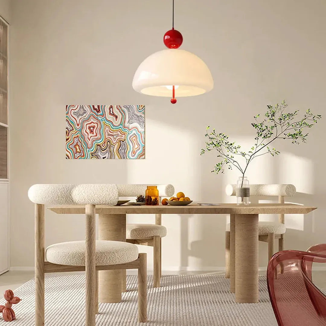 Francuska Lampa Wisząca Retro W Stylu Vintage