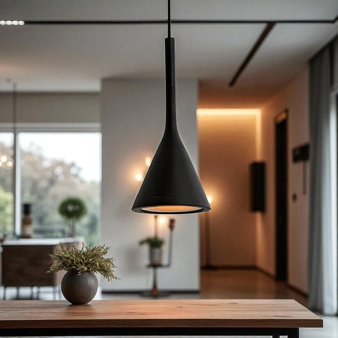 Skandynawski Zestaw Lamp Wiszących | Stożkowy Design