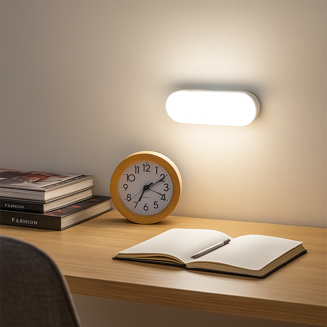 Lampa Ścienna LED z USB do Ładowania | Czujnik Ruchu