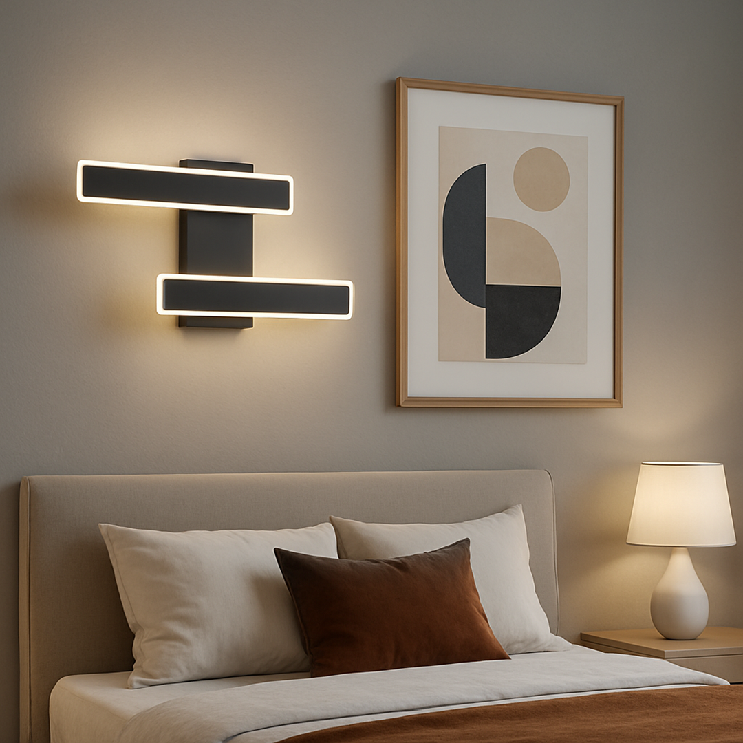 Nowoczesna Lampa Ścienna LED | Taśma LED