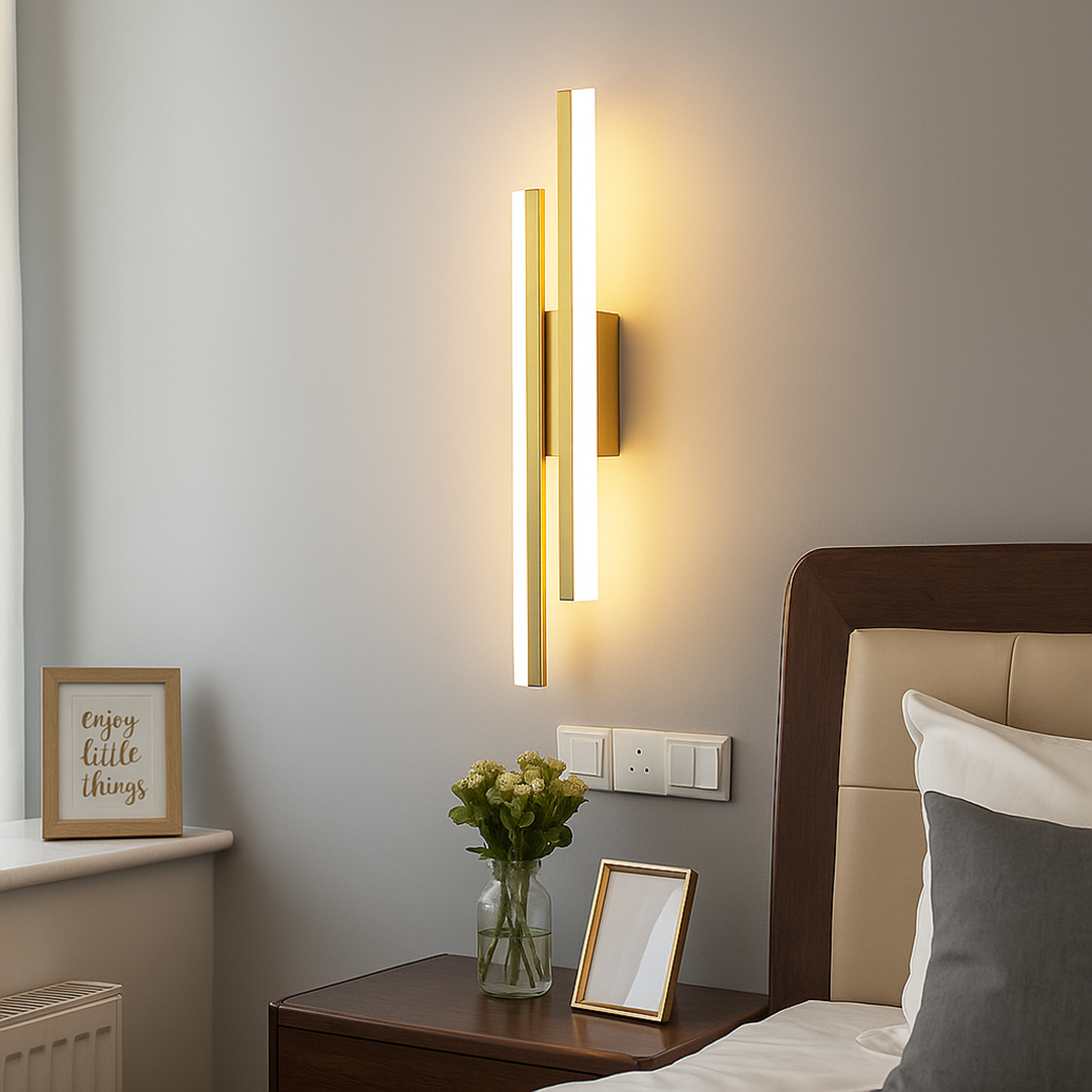 Nowoczesna Lampa Ścienna LED | Taśma LED