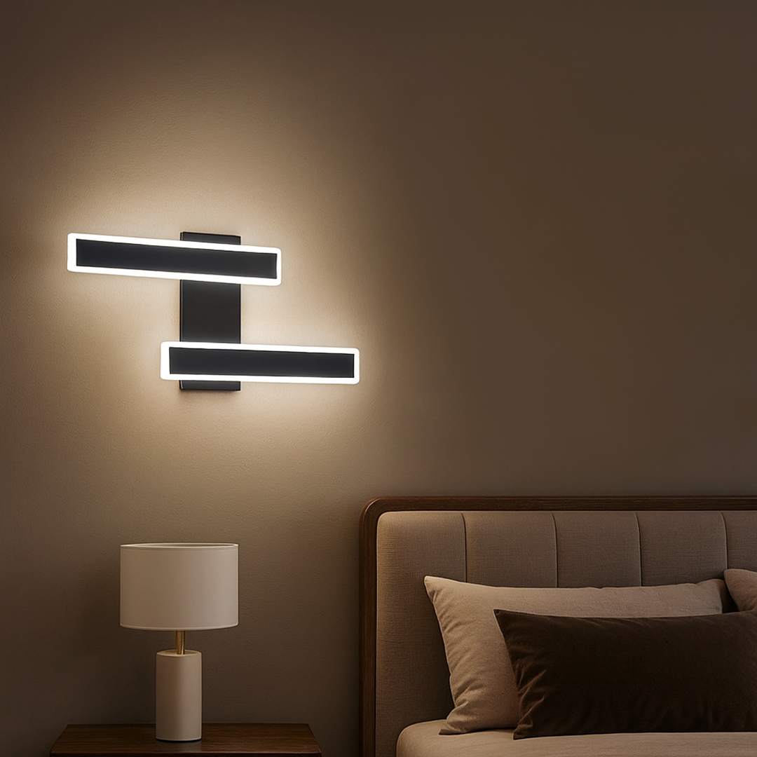 Nowoczesna Lampa Ścienna LED | Taśma LED