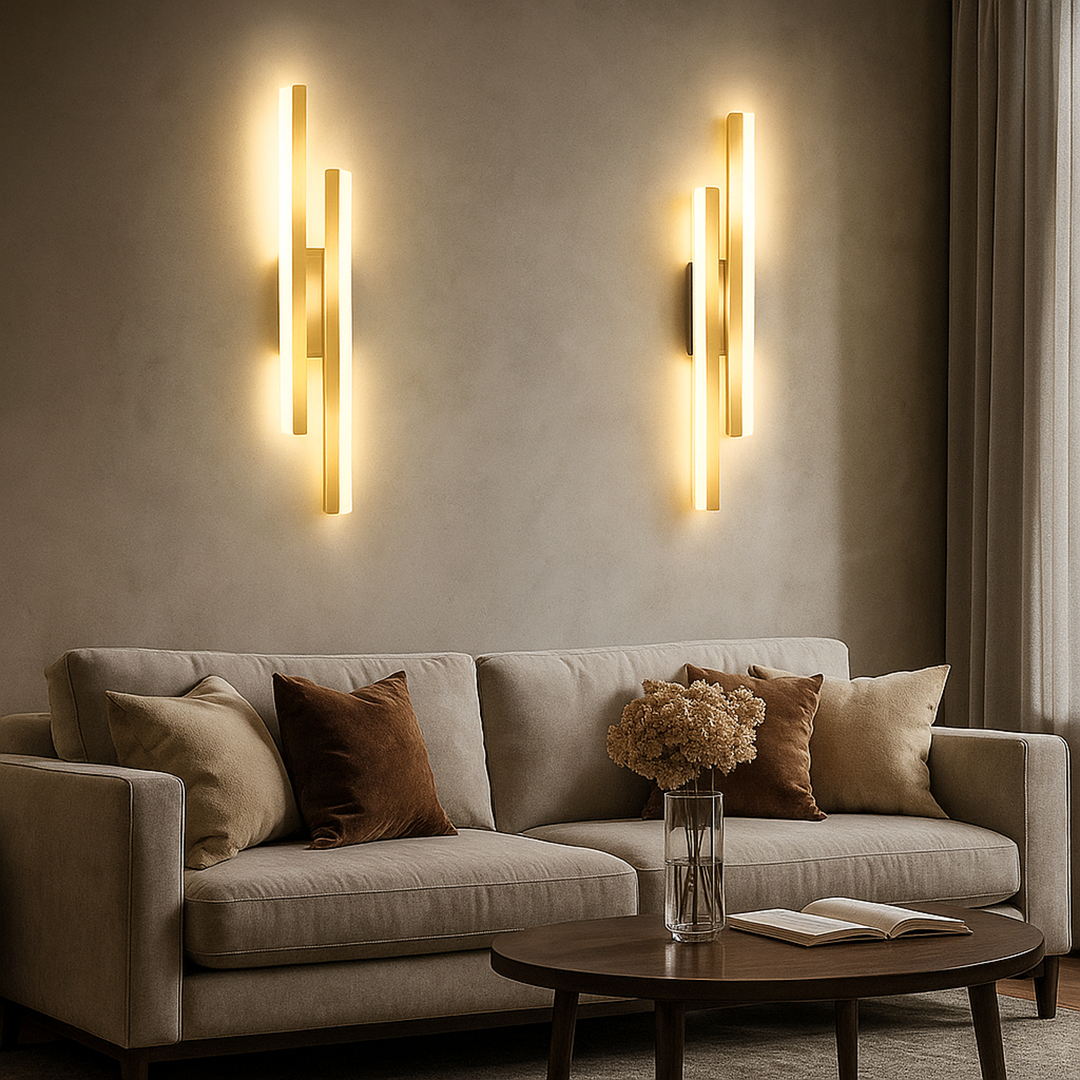 Nowoczesna Lampa Ścienna LED | Taśma LED